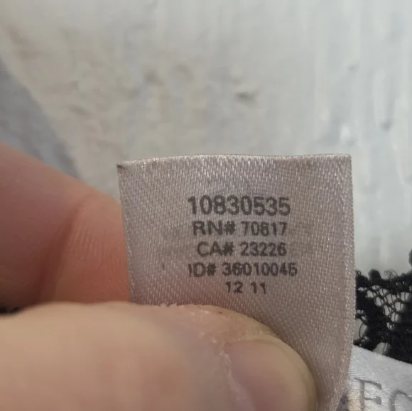 Victoria's Secret Black and White Lace Slip Dress Vintage - Picture 9 of 13